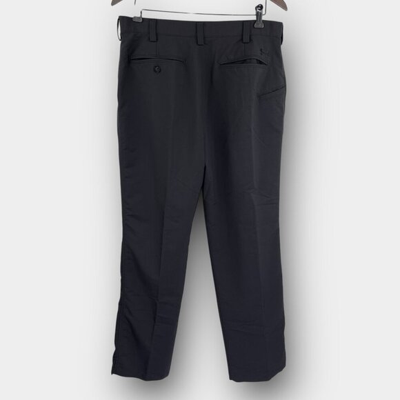 Under Armour Match 34x32 Golf Pants Storm Stretch Navy Mens UA 1236337 - Picture 2 of 10